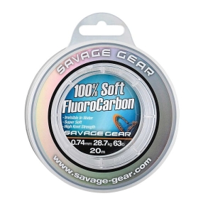 Savage Gear Soft Fluoro Carbon 0.17mm 50m 2.10kg
