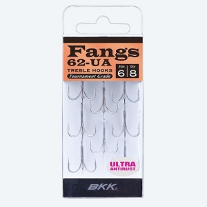Kotwice BKK Fangs-62 UA #2/0, op. 6szt