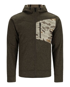 Bluza Simms CX Hoody Full Zip Dark Stone Camo XXL