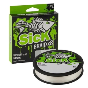 Berkley X8 Sick Braid 0,10mm 150m 7.5kg White