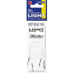 Przypon Dragon 1x19 Surflon 8kg Light 15cm 2szt.