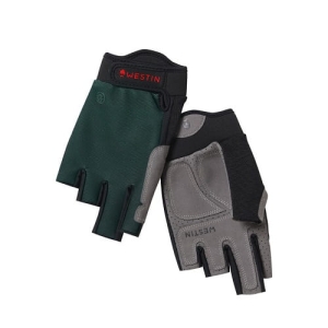 Westin Drip UPF Half Finger Glove M Deep Forest