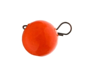 Czeburaszka Flagman Ear Ball Jig Orange 24,0g 5szt