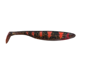ShadTeez Slim 12cm 10g Motoroil Perch UV 1szt