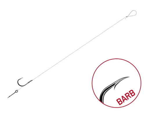Przypon Delphin FLR Sting 12cm 0,22mm #12 6szt.jpg