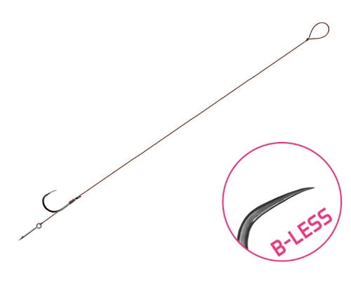 Przypon Delphin FLR Sting 8cm 0,10mm #10 6szt.jpg
