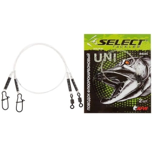 Select Przypon Fluorocarbonowy 25cm 6kg (2szt./opk