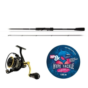Zestaw Favorite X1 2.32m 10-32g + DAM QUICK 7 3000 Pleciona X Anniversary + HypeTackle WP8 0.13mm