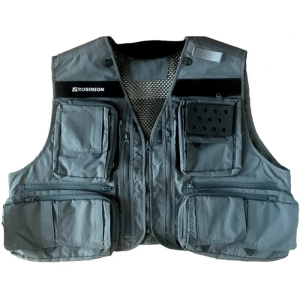 Kamizelka wędkarska Robinson 004 - XXL - szara