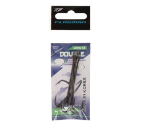 Kotwice Flagman Double Hook Long SS #1/0 3szt