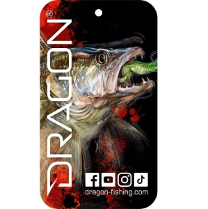 Zawieszka zapachowa DRAGON Sandacz czarna New Car