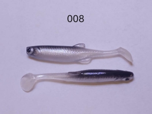 Mr. Bleak Uklejka Real Fish Perła Black K008 5cm 6szt