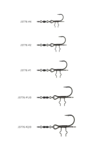 SG Dozbrojka Spinning T Stinger #1/0 2szt