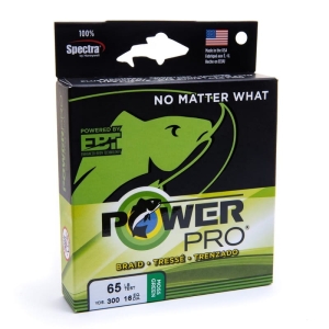 PowerPro Plecionka 275m 0.46mm 55kg Moss Green