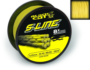 Plecionka BlackCat 0.45mm S-Line L400m 50kg 110lb
