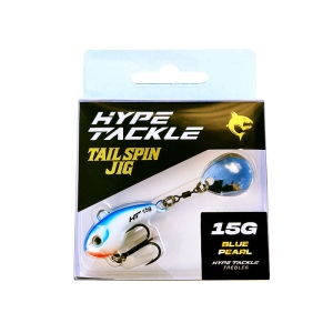 Hype Tackle Wirujący Ogonek Tail Spin Jig Blue Pearl 15g 1szt
