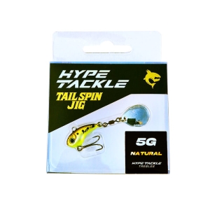 Hype Tackle Wirujący Ogonek Tail Spin Jig Natural 5g 1szt
