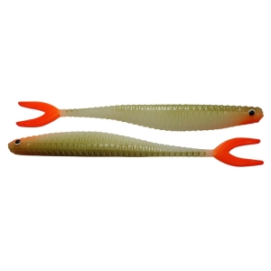 Mr. Bleak Jaskółka 150mm Biały Oliwka, Ogon UV 2szt