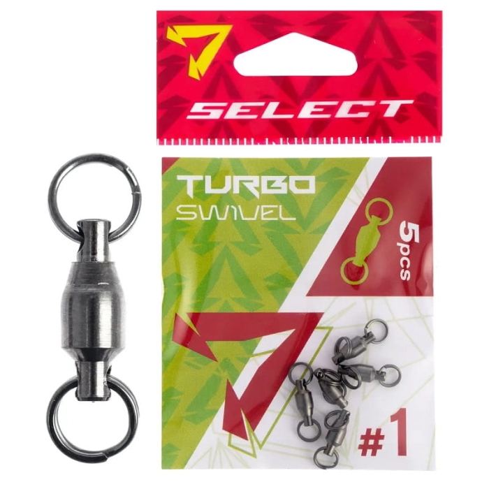 Select Krętlik Łożyskowany Turbo Swivel #1 5szt.jpg