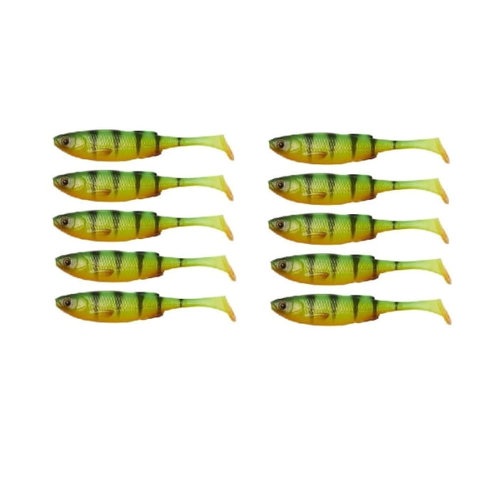 Gumy Hurtem Zestaw 10szt Savage Gear Craft Shad 7.2cm 2.6g Firetiger.jpg