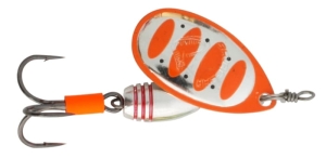 Obrotówka Savage Gear Rotex nr 4/11g Fluo Orange Silver