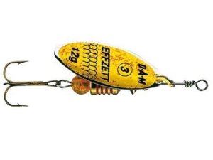 Obrotówka DAM Effzett Predator Yellow Glitter nr 1/4g