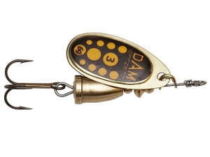 DAM Obrotówka EFFZETT EXECUTOR SPINNER 4g #2 BLACKY