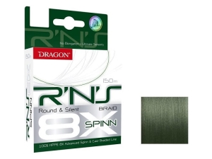 Plecionka DRAGON R'N'S 8X SPINN 0.14mm 150m GREEN