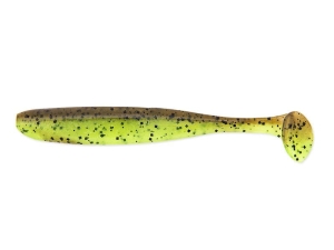 KEITECH EASY SHINER 4" #401 Green Pumpkin Chartreu