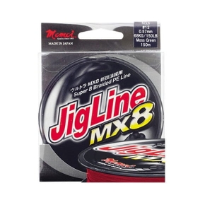 Plecionka MOMOI JigLine MX8 0.12/7kg 150m RED