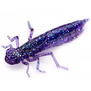 FishUP Dragonfly 1,7" #060 Dark Viol/Pea&Sil 8szt