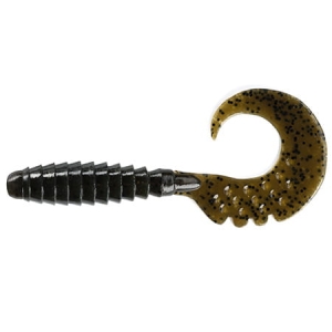 FishUP Fancy Grub 1" #043 Watermelon Brwn/Blck x12