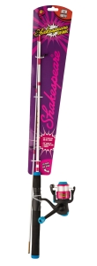 Wędka dla dzieci Shakespeare Cosmic Spinning COMBO 1,40m ML PINK