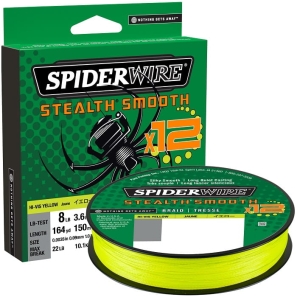 Stealth Smooth 12 150m 0.05mm 5.4kg Hi-Vis Yellow