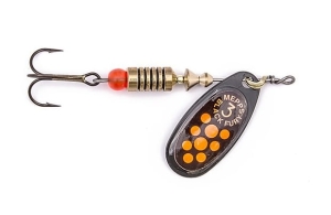 Mepps BLACK FURY czarny/czerwone/orange 1/3,5g