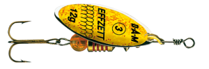 Obrotówka DAM FZ Predator Yellow Glitter nr 4/17g