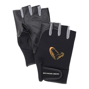 Savage Gear Rękawiczki Neoprene Half Finger BlackM