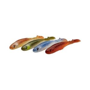 SG Slender Scoop Shad 9cm 4g Clear Water Mix 4szt