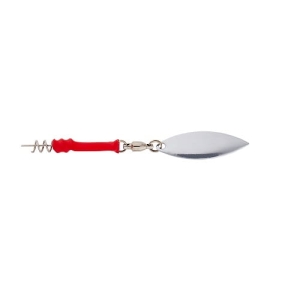 Wkręcany Spin Teaser Silver Red 3pcs - S