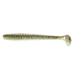 KEITECH SWING IMPACT 2,5" #401 Green Pumpkin Chart 10szt