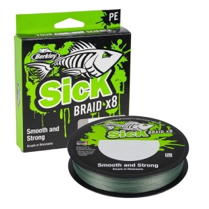 Berkley Sick Braid 0.10 150M MGRN