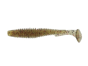 FishUP U-Shad 6,2cm #045 Green Pump Red Black 9szt