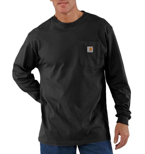 Koszulka Carhartt Heavyweight Long Sleeve Black.jpg
