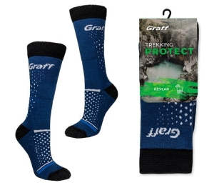 Graff Skarpetki Merino Trekking Protect Roz 35-38