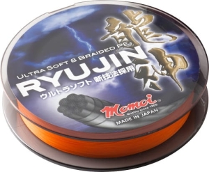 Plecionka MOMOI Ryujin 0.23mm 20Kg 300m Pomarańczo