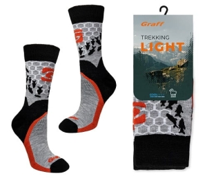 Graff Skarpetki z wełny Merino Trekking Light39-42