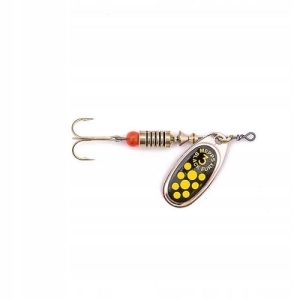 Mepps BLACK FURY miedziany/żółte kropki 4/8g