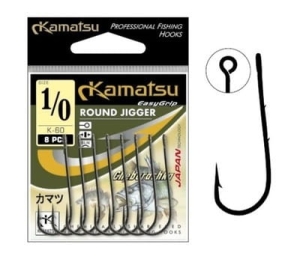 Haczyki KAMATSU CZEBURASHKA Round Forged #2 8szt