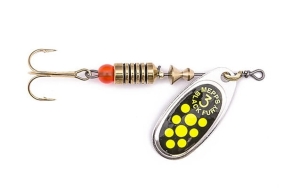 Mepps BLACK FURY srebrny/seledynowe_chartr. 4/8g