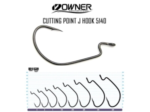 Haczyki Owner 5140 J-Hook 2 6szt.